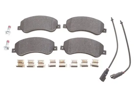 0986494624 Комплект тормозных колодок, дисковый тормоз BOSCH підбір по vin на Brocar
