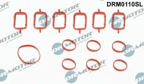 DRM0110SL К-т прокладок колектора 13 елементів DR.MOTOR підбір по vin на Brocar