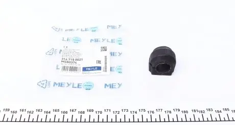 3147150021 Втулка стабілізатора (заднього) Mini Cooper 06-15 (d=18mm) MEYLE підбір по vin на Brocar