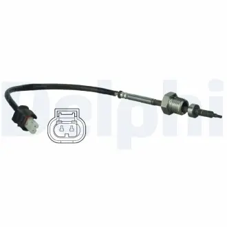 TS30068 Датчик температури вихлопних газів DW A KLASA W169 2,0 04- DELPHI підбір по vin на Brocar