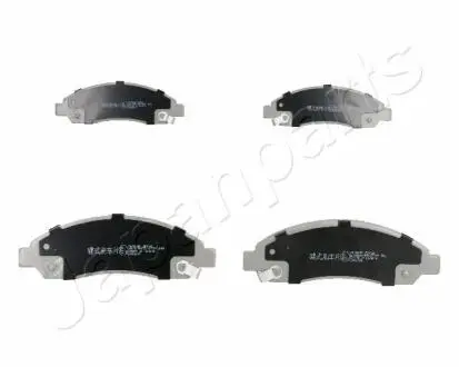 PA908AF Тормозные колодки передн.GREAT WALL Hover 06-,Isuzu D-Max -2 JAPANPARTS підбір по vin на Brocar