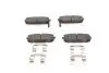0986494590 Комплект тормозных колодок, дисковый тормоз BOSCH підбір по vin на Brocar