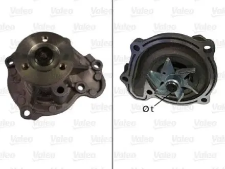 506717 Водяной насос VALEO підбір по vin на Brocar