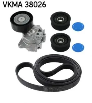 VKMA38026 Роликовий модуль натягувача ременя (ролик, ремінь) SKF підбір по vin на Brocar