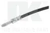 854757 Шланг гальмо.передній (М10х1х435) VW Golf 1.4-2.0 91-97, 2.8 92-95 NK підбір по vin на Brocar