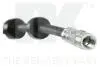 854757 Шланг гальмо.передній (М10х1х435) VW Golf 1.4-2.0 91-97, 2.8 92-95 NK підбір по vin на Brocar