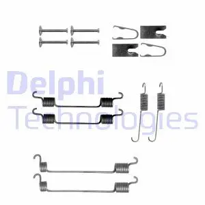 LY1293 Комплектующие, тормозная колодка DELPHI підбір по vin на Brocar