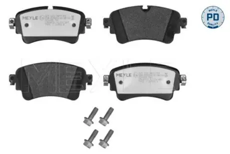0252230817PD Колодки гальмівні AUDI T. A4/A5/Q5/Q7 1,4-3,0 15- MEYLE підбір по vin на Brocar