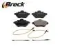 212980070110 Колодки гальмівні (передні) Peugeot 605 89-99 BRECK підбір по vin на Brocar