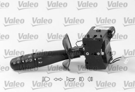 251565 Выключатель на колонке рулевого управления VALEO подбор по vin на Brocar