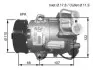 Компресор кондиціонера Opel Astra J 1.7CDTI 09-15 32781
