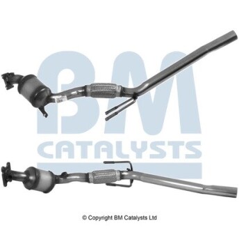 BM92185H KATALIZATOR VW POLO 1,0 14- FABIA/IBIZA 15- BM CATALYSTS подбор по vin на Brocar