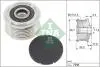 Шків генератора Ford Ranger 2.2 TDCi 11- (F-587281) 535 0318 10