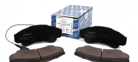 0252391919W Колодки тормозные (передние) Citroen Jumper/Fiat Ducato/Peugeot Boxer 02- R16 MEYLE подбор по vin на Brocar