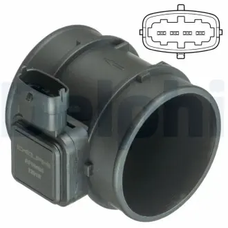AF1040412B1 Измеритель массы воздуха DELPHI подбор по vin на Brocar