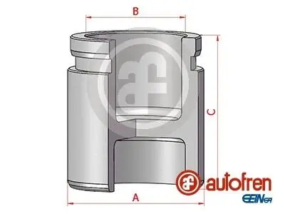 D025540 Поршень, корпус скобы тормоза D025540 AUTOFREN SEINSA AUTOFREN подбор по vin на Brocar