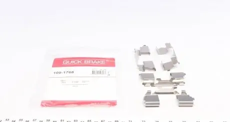 1091768 Монтажний компл.,гальм.колодки QUICK BRAKE підбір по vin на Brocar