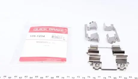 1091234 Монтажний компл.,гальм.колодки QUICK BRAKE підбір по vin на Brocar