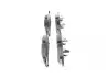 0986494672 Колодки тормозные (передние) MB M-class (W166)/GLE (W166) 11- BOSCH підбір по vin на Brocar