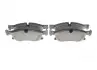 0986494672 Колодки тормозные (передние) MB M-class (W166)/GLE (W166) 11- BOSCH підбір по vin на Brocar