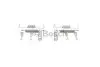 Комплект пружинок колодок ручника VW T5 03-/BMW 3 (E46)/5 (E60)/X5 (E53)/X6 (E71) 96-17 1 987 475 306