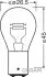 7240 Автолампа Osram 7240 P21/5W BA15d 21,5 W прозора OSRAM підбір по vin на Brocar