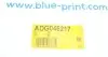 ADG046217 Трос ручника (задній) (R) Kia Sportage 2.0 04-10 (1760mm) BLUE PRINT підбір по vin на Brocar