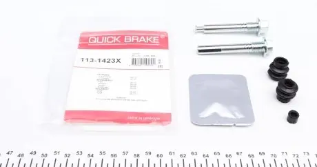 1131423X Направляющая суппорта (заднего/к-кт) Citroen Jumpy/Peugeot Expert 95-06 (Akebono) QUICK BRAKE подбор по vin на Brocar