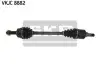 VKJC8882 Піввісь Citroen Nemo/Peugeot Bipper 1.4HDI (L) SKF підбір по vin на Brocar