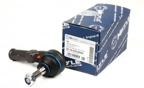 16160200000 Наконечник тяги рулевой (R) Renault Kangoo 97- MEYLE подбор по vin на Brocar