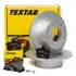 92057503 Диск гальмівний (задній) Skoda Superb/VW Passat (245x10mm) PRO TEXTAR підбір по vin на Brocar