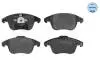 0252455719 Колодки тормозные (передние) Citroen C4 06-/Peugeot 3008/5008 09- (Ate) MEYLE підбір по vin на Brocar