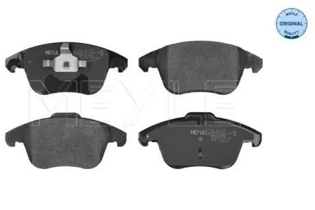 0252455719 Колодки гальмівні (передні) Citroen C4 06-/Peugeot 3008/5008 09- (Ate) MEYLE підбір по vin на Brocar