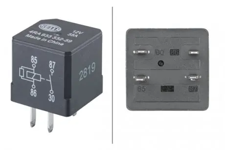 4RA933332591 Реле HELLA підбір по vin на Brocar