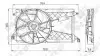 Вентилятор охлаждения двигателя Mazda 3 1.6D/2.0D 03-09 (d=390mm) (с диффузором) 47291
