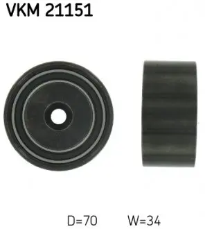 VKM21151 Обводний ролик SKF підбір по vin на Brocar