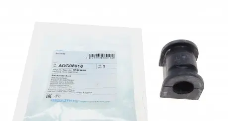 ADG08016 Втулка стабілізатора (переднього) Daewoo Matiz 98-/Chevrolet Matiz 05- (d=21mm) BLUE PRINT підбір по vin на Brocar