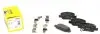 Колодки тормозные (задние) Toyota Auris 06-/Corolla 1.3-2.0D 12- (Bosch) Q+ 2466401