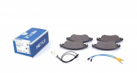 0252327617W Колодки гальмівні (задні) Citroen C5 I-II 01- (з датчиком) MEYLE підбір по vin на Brocar