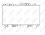 53384 Радиатор охлаждения Chevrolet Rezzo/Daewoo Tacuma 1.6-2.0 00- NRF підбір по vin на Brocar