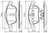 0986494381 Колодки гальмівні дискові BOSCH підбір по vin на Brocar