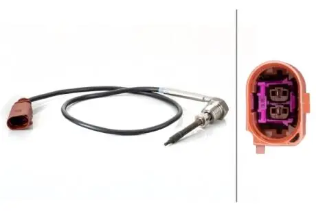 6PT014494691 CZUJNIK TEMP. SPALIN VW TOUAREG 3,0TDI 04- HELLA підбір по vin на Brocar