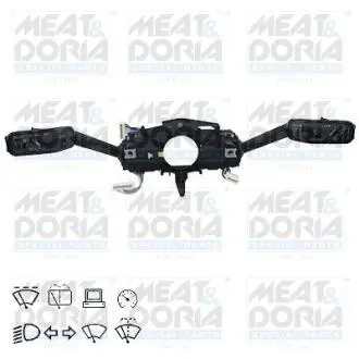 231283 PRZEŁĄCZNIK KOLUMNY KIER. SEAT LEON (5F1), MEAT&DORIA підбір по vin на Brocar