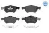 0252380718 Колодки гальмівні DODGE P. CARAVAN 3,3/3,8 01-06 MEYLE підбір по vin на Brocar