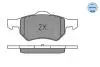 0252380718 Колодки гальмівні DODGE P. CARAVAN 3,3/3,8 01-06 MEYLE підбір по vin на Brocar