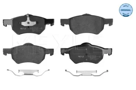 0252380718 Колодки гальмівні DODGE P. CARAVAN 3,3/3,8 01-06 MEYLE підбір по vin на Brocar