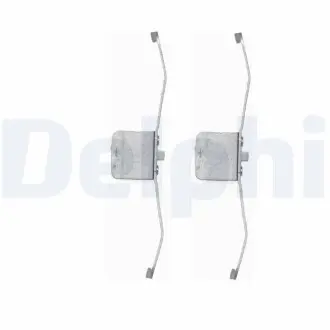 LX0395 Ремкомплект гальмівних колодок DELPHI підбір по vin на Brocar