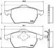 PA0312AF Гальмівна колодка SEAT P. ALHAMBRA 1,8-2,8 96-10 JAPANPARTS підбір по vin на Brocar
