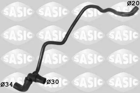 3406277 Шланг радіатора OPEL ASTRA H 1,3CDTI 05- SASIC підбір по vin на Brocar