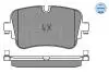 0252230717 Колодки тормозные (задние) Audi A6/A7/A8/Q7/Q8 15- MEYLE підбір по vin на Brocar